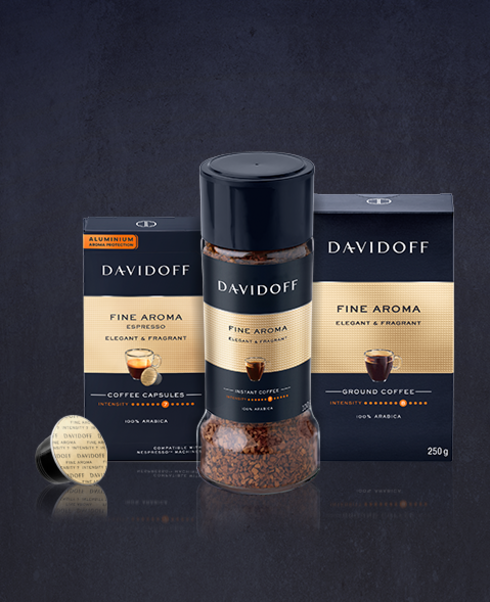DAVIDOFF coffee Capsules Fine Aroma DAVIDOFF